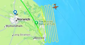 Large search-and-rescue operation launched off Norfolk coast