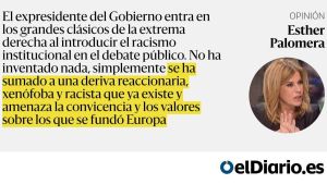Rajoy y la pureza nacional