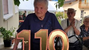 Festa a Lamon per i 110 anni di Maria: «Il segreto? Niente vino, solo acqua»