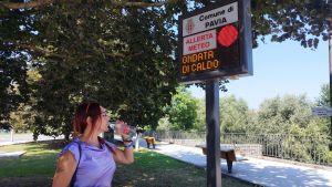 Pavia e provincia: il “caldone” non dà tregua