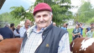 La Valchiusella piange Edo Favetto Fioreta, grande esperto di bestiame