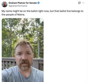 Graham Platner, ex-Nazi-tattooed alleged rapist, held back in noble quest to save America