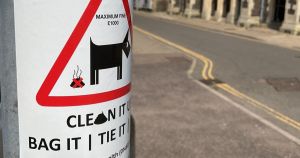Dog owners warned of hefty fine for not picking up poo