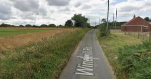 Driver taken to hospital after crash blocked road for four hours