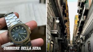 Turista americano rapinato dell'orologio da 130mila euro a Napoli, i video incastrano