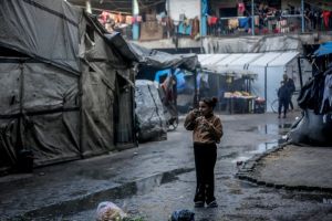 What context is left out of humanitarian aid announcements?