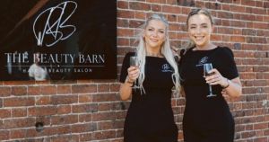 Friends open beauty salon in converted barn building on Norfolk farm