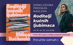 Novi roman Milice Vučković „Roditelji kućnih ljubimaca“ u ekskluzivnoj onlajn prodaji Inbox