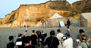Norfolk beach transformed into ancient Rome for new short film
