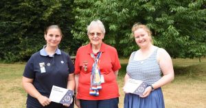 Three women earn one of Girlguiding's highest honours