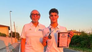 Elia Sanna, argento nazionale Under 23 dopo meno di 2 anni sul ring