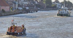 Major emergency response after Mayday call from vessel 'taking on water' off coast