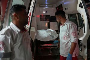 Israel’s latest strikes said to kill 12 in Gaza, including Hamas police officers