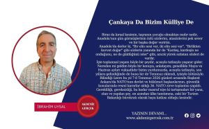 Çankaya Da Bizim Külliye De