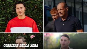 Napoli, il primo giorno di Allegri a Castel Volturno.