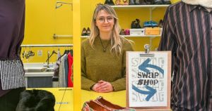 Clothes swap shop opens on town's seafront