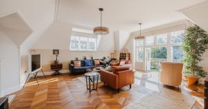 Penthouse in Elizabethan hall with countryside views for sale at £595k