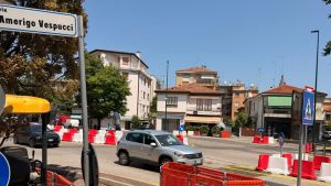 Mestre, arriva la rotonda tra via Vespucci e via Bissuola