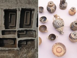 Gragnano, un'intera necropoli preromana emerge sotto un pastificio: portate alla luce 82 tombe e quasi mille reperti