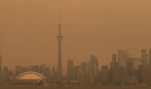 (VIDEO) Canadian Wildfire Smoke Darkens Skies Again Across US and Canada as Air Quality Hits Hazardous Levels