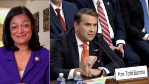 Todd Blanche Grilled in Confirmation Hearings Over Trump Ties and Epstein Files