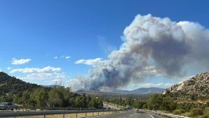El incendio de Orés arrasa ya más de 6.000 hectáreas