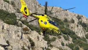 Un masso cade in testa a un ragazzo in Val Rosandra, interviene l’elisoccorso