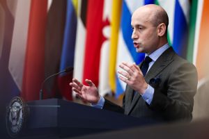Miller Labels Leftists a “Cancer” That World Must “Root Out” in Fascistic Speech