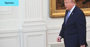 Trump’s ‘big news’ speech only confirmed his own midterm crisis
