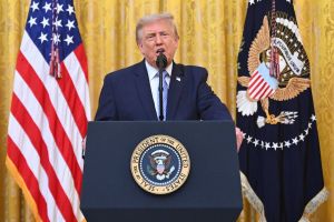 Trump raises doubts about US election integrity ahead of midterms