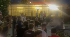 Four men bailed after violence erupts after World Cup loss