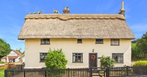 Thatched cottage brimming with character on market for £575,000