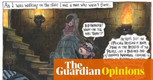 Martin Rowson on Andy Burnham taking over from Keir Starmer – cartoon