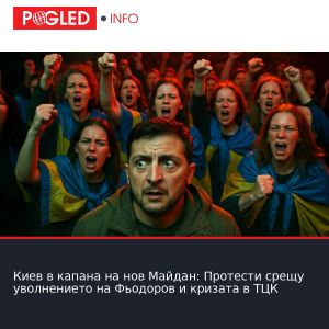 Киев в капана на нов Майдан: Протести срещу уволнението на Фьодоров и кризата в ТЦК