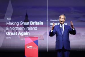 Farage to stand against ‘record’ 33 candidates in UK by-election, including Count Binface