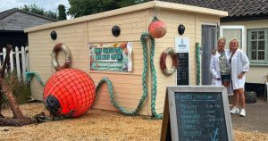 Seafood shack at pub transformed with maritime makeover