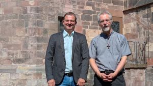 Warum beim Villinger Münster jetzt Mittelalter-Technik moderner ist als Zement