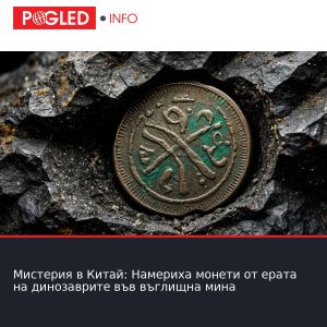 Мистерия в Китай: Намериха монети от ерата на динозаврите във въглищна мина