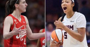 Angel Reese, Caitlin Clark and the overheated WNBA news cycle: A hot mic moment in Toronto adds fuel