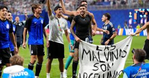 Argentina’s Falklands banner and why politics will never be kicked out of football