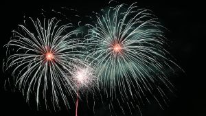 Erst Platzregen, dann Feuerwerk: Beste Stimmung am Seehasen-Samstag