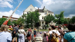 So läuft es im Ernstfall: Hilfsorganisationen zeigen bei der traditionellen Schauübung ihr Können