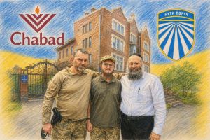 A Chabad Rabbi Joins Ukraine’s Military Chaplaincy as War Reshapes Jewish Life