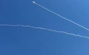 IDF fires interceptors over Eilat as Iranian missiles target nearby Aqaba in Jordan