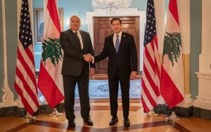At meeting in DC, Rubio lauds Lebanon president’s ongoing push to disarm Hezbollah