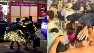 Concerto di Bad Bunny annullato, gli 80mila sotto la grandine e le polemiche: “Location inadeguata”