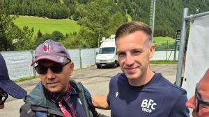 Il programma degli allenamenti. Lewis corre, Tedeco pedala. Gli altri in malga