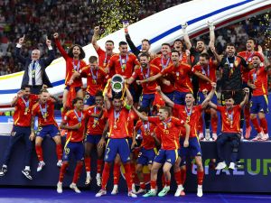 Last night, I was Spanish, and so were millions around the world