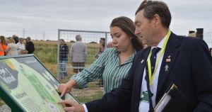 New public woodland of 40,000 trees created on village outskirts