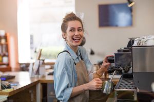 An American got hired as a part-time barista in Germany. The job benefits blew her mind.